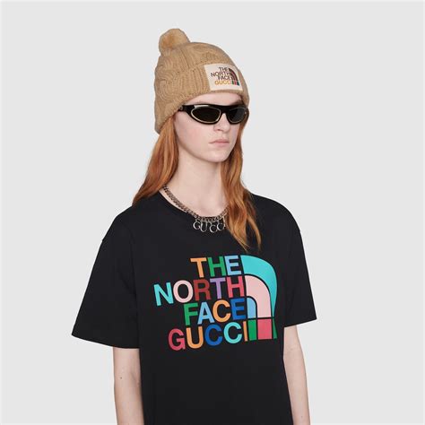 the face gucci shirt|north face Gucci collection prices.